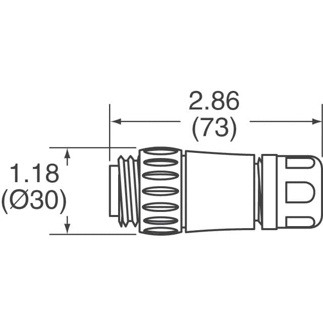 C01610H00600012 Amphenol Tuchel Industrial  Boîtiers de connecteurs circulaires